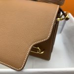 頂級原單roulis 系列愛馬仕金釦手工肩背包單肩包女