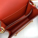 一比一HERMES roulis 19CM心紅蜜蠟手工製作肩背包女