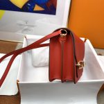 一比一HERMES roulis 19CM心紅蜜蠟手工製作肩背包女