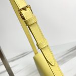 Celine賽琳原單包包 凱旋門腋下包 亮面Teen Triomphe手袋 黄色