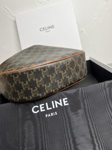 A貨名牌包Celine賽琳 HELOISE CUIR TRIOMPHE 柔軟牛皮革手袋單肩包標誌印花