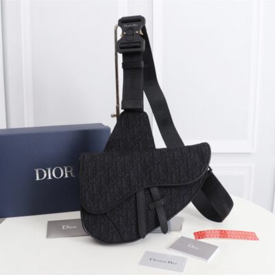Saddle Dior Oblique帆布頂級復刻a貨馬鞍包單肩包2024新品