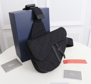 Saddle Dior Oblique帆布頂級復刻a貨馬鞍包單肩包2024新品