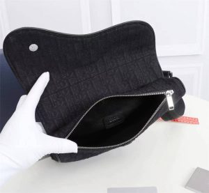Saddle Dior Oblique帆布頂級復刻a貨馬鞍包單肩包2024新品