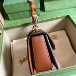 高仿A貨Gucci Bamboo 735116單肩包腋下包頂級原單