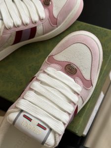 好漂亮的粉色大愛Gucci原單復刻運動休閒鞋經典版型女款