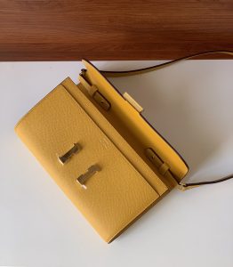 超A貨Constance to go系列愛馬仕 黃色色 包包