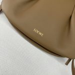 loewe羅意威精仿超A貨包包 新款 闪亮纳帕牛皮革Paseo包 橡木棕