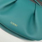 loewe羅意威精仿超A貨包包 新款 闪亮纳帕牛皮革Paseo包 翡翠綠