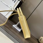 loewe羅意威原單A貨高仿包包 Standard A5 Tote手袋 黃油色