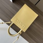 loewe羅意威原單A貨高仿包包 Standard A5 Tote手袋 黃油色