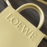 loewe羅意威原單A貨高仿包包 Standard A5 Tote手袋 黃油色