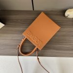 loewe羅意威原單A貨高仿包包 Standard A5 Tote手袋 棕色