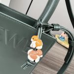 loewe羅意威原單A貨高仿包包 Standard A5 Tote手袋 薄荷綠