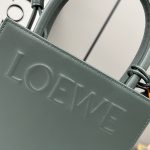 loewe羅意威原單A貨高仿包包 Standard A5 Tote手袋 薄荷綠