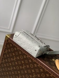 M82571灰白色女士迷你手袋Virgil Abloh原單lv皮革單肩包