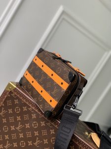 M46689Handle Soft Trunk 手袋lv復刻單肩包斜挎包男女可用