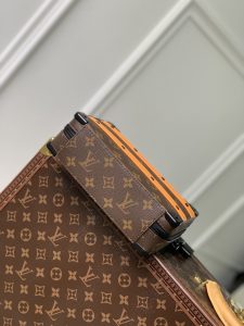 M46689Handle Soft Trunk 手袋lv復刻單肩包斜挎包男女可用