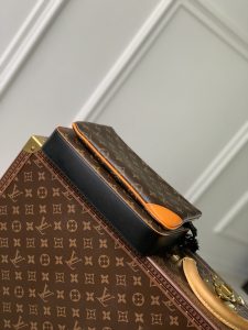 Ｍ46694 Monogram Macassar 帆布lv頂級A貨斜挎包胸包單肩包男女可用