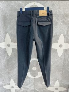 高仿復刻 LV 新品 羊毛材質九分西褲男