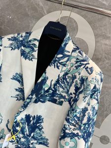 專櫃同步 LV高仿 老花點綴 新品西服男士西裝外套