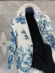 專櫃同步 LV高仿 老花點綴 新品西服男士西裝外套