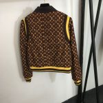 時尚走秀款LV原單高仿新品雙面穿外套咖啡色