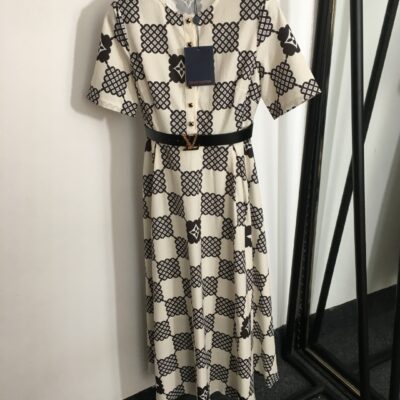 專櫃同步頂級女裝LV一比一復刻裙子 連衣裙 女