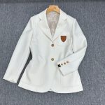 太帥氣了LV高仿服裝西裝外套女士西裝 白色