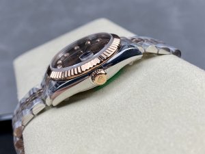 台灣廠勞力士精仿18K白金防水腕錶手錶