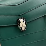 BVLGARI寶格麗複刻包包 Serpenti Forever 中型肩背包手袋 緑色
