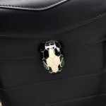 BVLGARI寶格麗複刻包包 Serpenti Forever 中型肩背包手袋 黑色