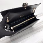 BVLGARI寶格麗複刻包包 Serpenti Forever 中型肩背包手袋 黑色
