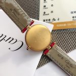 LesMustdeCartier系列 卡地亞高仿手錶 經典紅色錶帶超級好看