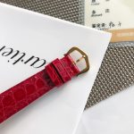 LesMustdeCartier系列 卡地亞高仿手錶 經典紅色錶帶超級好看