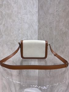 高仿品牌包Celine賽琳包包 凱旋門斜挎包 帆布CLASSIQUE TRIOMPHE手袋