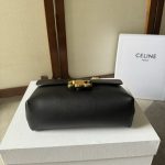 1比1高仿名牌包Celine賽琳 2024新柔軟牛皮革TEEN CELINE VICTOIRE手袋 黑色