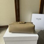 一比一複刻名牌包Celine賽琳 柔軟牛皮革中號Celine Victoire手袋 棕色