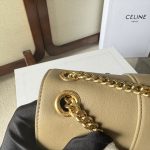 一比一複刻名牌包Celine賽琳 柔軟牛皮革中號Celine Victoire手袋 棕色