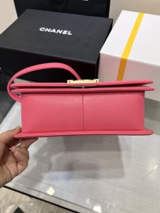 棉羊皮 超A貨 香奈兒Chanel 單肩包斜挎包 粉色
