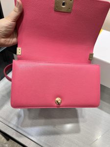 棉羊皮 超A貨 香奈兒Chanel 單肩包斜挎包 粉色