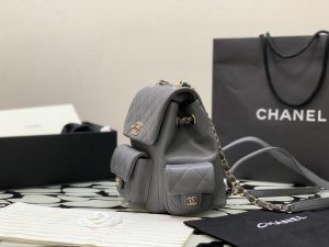 很高級 mini 香奈兒書包 高仿精品包包 背包 羊皮