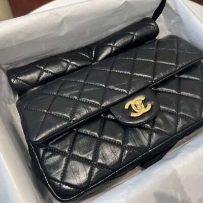 CHANEL香奈兒 超A貨 手拿包 真皮包包24.5*18.5*4.5cm 可批發零售