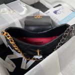 Chanel香奈兒頂級一比一羊皮材質菱格CC圖案女款腋下包單肩包