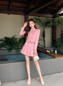 太美了精緻好看香奈兒Chanel高仿衣服經典簡約套裝