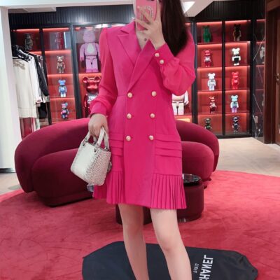 Chanel香奈兒高仿衣服時尚減齡2024新品女款連衣裙