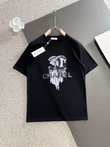 2024新品香奈兒Chanel首發專櫃同步短袖高仿衣服T恤