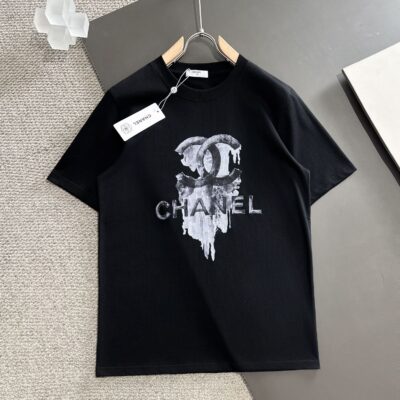 2024新品香奈兒Chanel首發專櫃同步短袖高仿衣服T恤