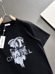 2024新品香奈兒Chanel首發專櫃同步短袖高仿衣服T恤