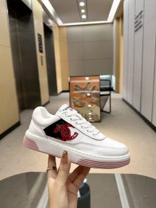 原版進口牛皮 Chanel香奈兒高仿鞋2024新品休閒鞋運動鞋